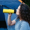 thumbnail image 2 of Costway 22 oz Double Wall Insulated Water Bottle Stainless Steel w/ 2 Lids & Straw, 2 of 10
