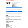 thumbnail image 2 of Front Brake Pad Set - Compatible with 2006 - 2008, 2010 - 2013 Audi A3 2007 2011 2012, 2 of 2