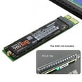 thumbnail image 6 of Xiwai Card NGFF M-key NVME AHCI SSD to PCI-E 3.0 1x x1 Vertical Adapter for XP941 SM951 PM951 960 EVO SSD, 6 of 7
