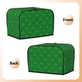 thumbnail image 3 of Haiem St Patrick's Day5 Print Toaster Covers 2 Slice Wide Slot,Bread Dust Cover & Fingerprint Protection,Bread Machine Cover,Appliance Covers, 3 of 7