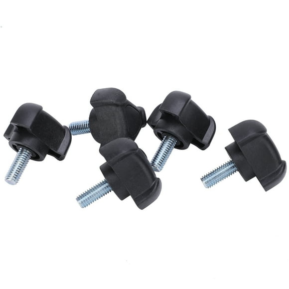 Locking Screw,5Pcs M6 Plastic Triangular‑Head Fastener Fitting Triangular Handle Bolt Stylish and Modern