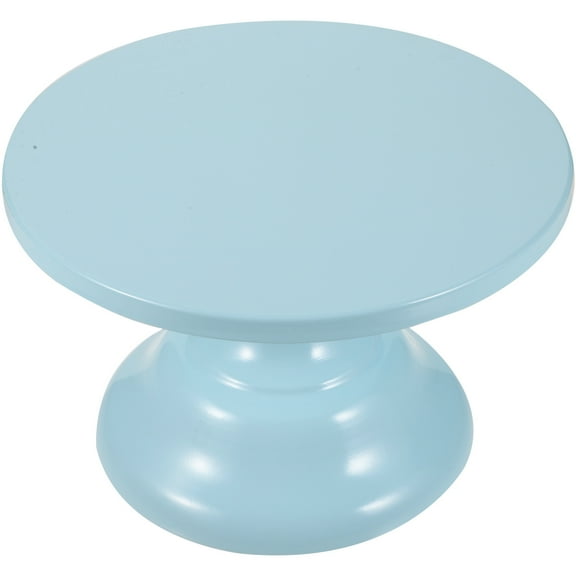 unbranded Decorating Desktop Cake Stand Elegant Cake Stand 20x20x13cm Sky-blue