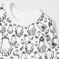 thumbnail image 5 of Shadoumai Boys Girls Kids Halloween Outfits DIY Black White Doodle T Shirt Shorts Loose Cut Soft Fabric Daily Activity Clothes Ages 2–12 Kid Creative Print Outfit, 5 of 5