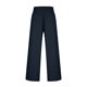 thumbnail image 3 of ICHUANYI Clearance Women's Solid Cotton Linen Loose Wide Leg Pants Solid Elastic Waist Split Pants(Dark Blue, L) ICHUANYI WER2023080915961, 3 of 5