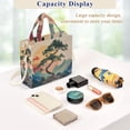 thumbnail image 5 of FORMRS Womens Corduroy Tote Bag Crossbody Shoulder Handbag with Pocket, Pine Tree at Dawn, 5 of 7