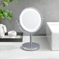 thumbnail image 1 of Mainstays Led  Vanity Mirror, Double Face 1x/7x, 1 of 4