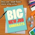 thumbnail image 6 of 1 Jumbo Funny New Job Greeting Card (8.5 x 11 Inch) - Big New Job Congrats J2735CGG, 6 of 7