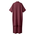 thumbnail image 5 of TaTaai Women's 3-Piece Linen Blend Set with Cardigan, Camisole Top, and Midi Skirt for Casual Layered Look Gift, 5 of 9