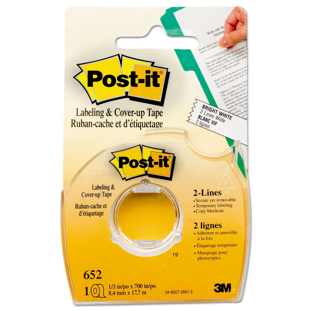 Removable 2024 correction tape