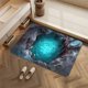 thumbnail image 5 of Felpudo con ilusión óptica 3D | Alfombrilla de baño absorbente y antideslizante | Felpudo de poliéster de 40 x 60 cm para entrada, baño y puerta, 5 of 6