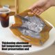 thumbnail image 4 of Bolsa isotérmica para el almuerzo con forro de papel de aluminio reforzado: bolsa térmica portátil para la escuela, el trabajo, picnics y compras., 4 of 6