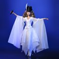 thumbnail image 4 of Barbie Signature Stevie Nicks Bella Donna Collector Doll with Flowing White Dress & Accessories, 4 of 6