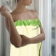 thumbnail image 5 of Toalla de baño portátil para mujer con botones, bata de baño de felpa, absorbente y suave, para ducha de spa, bonita bata de baño., 5 of 6