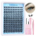 thumbnail image 1 of Kit de extensión de pestañas Lanflower Wispy Lash Clusters C Curl, 1 of 7