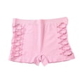 thumbnail image 5 of Quixlent Womens Boy Shorts Underwear No Show Seamless Side Hollow Boxer Briefs Sexy Mid Rise Stretch Bikini Panties, 5 of 8