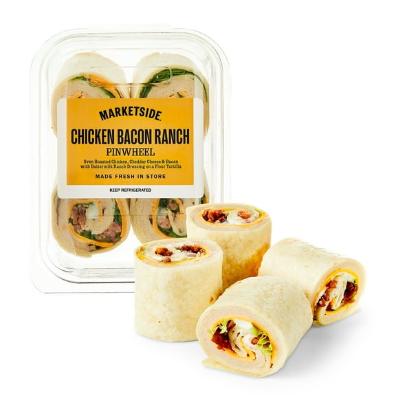 Marketside Chicken Bacon Ranch Pinwheel, 4 Count