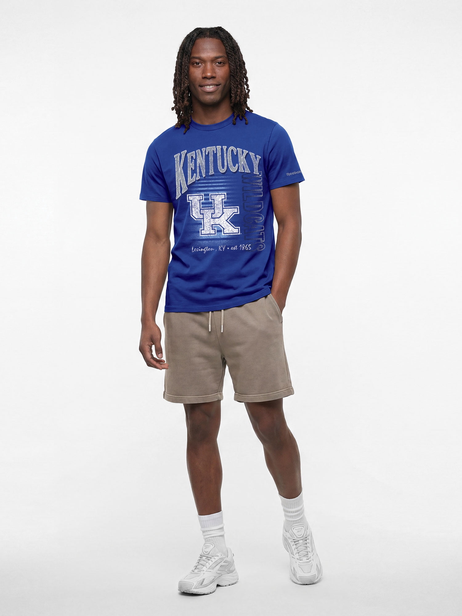 Kentucky Wildcats Reebok Mens Crew Neck Short Sleeve T-Shirt