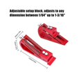 thumbnail image 3 of Woodworking Gauge Block Integrated Woodworking Height Gauge Adjustable For Measurement, 3 of 5