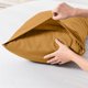 thumbnail image 4 of Juego de 2 fundas de almohada de poliéster transpirable de 74 x 48 cm, suave y refrescante, ideal para todas las estaciones., 4 of 6
