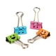 thumbnail image 1 of 40 clips para papel con forma de carita sonriente para carpetas, ideales para el hogar, la escuela y la oficina (colores surtidos)., 1 of 5