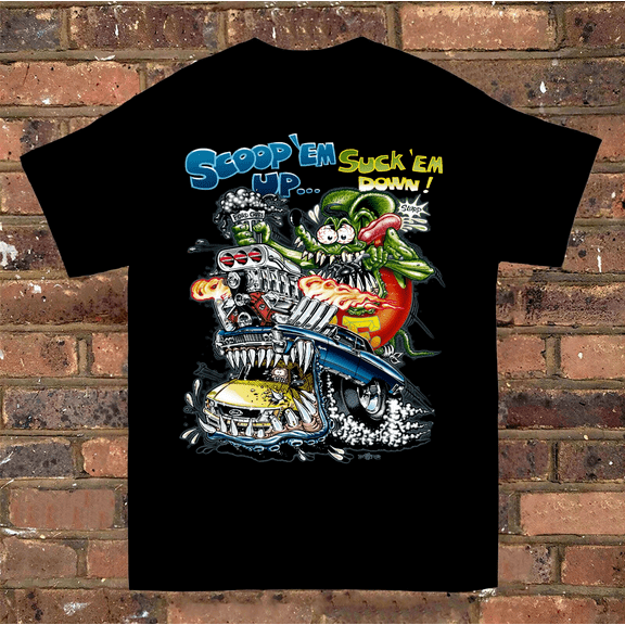 New Ed Roth Rat Fink Cotton Gift For Family Black All Size Unisex T-Shirt AE159