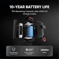 thumbnail image 5 of Jackery Solar Generator 5000 Plus Portable Power Station with Extra Battery and Smart Transfer Switch, 10kWh LiFePO4 Battery, 7200W AC Output Solar Generator for Home Use, Emergency Backup, 5 of 6