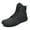 Black, variant on Mens Womens Hiking Boots Wide Toe Box Zero Drop Sole Ankle-High Boots