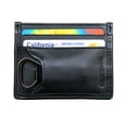 thumbnail image 6 of Baekgaard Leather and Canvas Adult Credit Card Case Wallet with Bottle Opener for Men, 6 of 8