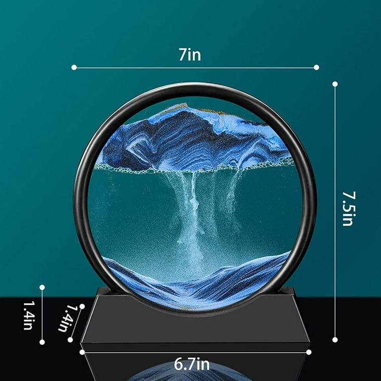 Moving Sand Art Frame 7in