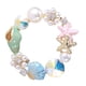 thumbnail image 5 of 1 broche con incrustaciones de perlas y caracola de estrella de mar, broche creativo con aceite de goteo para niña, 5 of 6