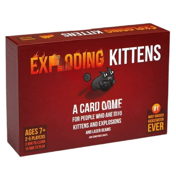 Exploding Kittens Card Game Original Edition Fun for Family and Friends