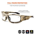thumbnail image 2 of Gafas de seguridad Ergodyne Skullerz Odin Kryptek Clear Lens, 2 of 8