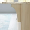 thumbnail image 5 of Ekena Millwork 3 1/2"W x 6"D x 12"H Clarksville Bracket, Rubberwood (4-Pack), 5 of 5