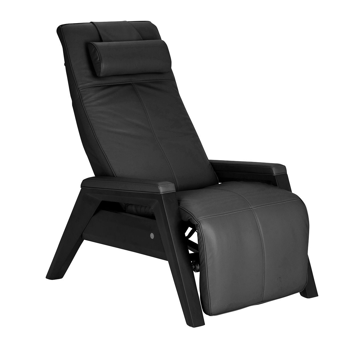 Human Touch Gravis Zero Gravity Chair Black Base and Gray Pad Set