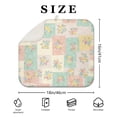 thumbnail image 4 of Pioneer Flower Floral Print Pattern Kitchen Dish Drying Mat 1 Pack, Ultra Absorbent Microfiber Drainer Mat, 16"x18", 4 of 6