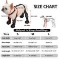 thumbnail image 2 of Small Dog Shoes,Waterproof Dog Boots with Suspenders,Pet Paw Protector for Small Dogs Puppy,Dirty-Proof & Anti-Fall Dog Outdoor Walking Running Hiking Booties with Adjustable Straps S, 2 of 7