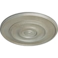 thumbnail image 3 of 30"OD x 2 1/4"P Dylar Ceiling Medallion (Fits Canopies up to 6 1/4"), Hand-Painted Flash Gold, 3 of 6