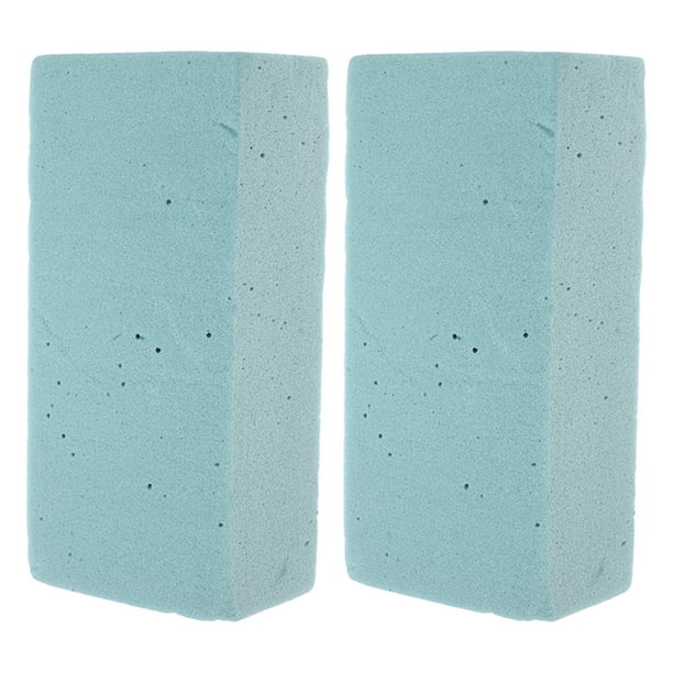 2 piezas Bloques de espuma floral para arreglos florales de espuma húmeda y seca para flores frescas y artificiales Suministros de arreglos florales