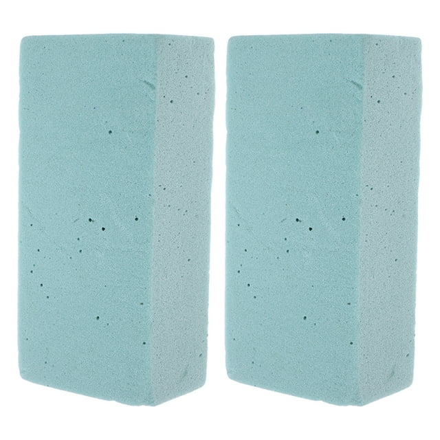 2 piezas Bloques de espuma floral para arreglos florales de espuma húmeda y seca para flores frescas y artificiales Suministros de arreglos florales