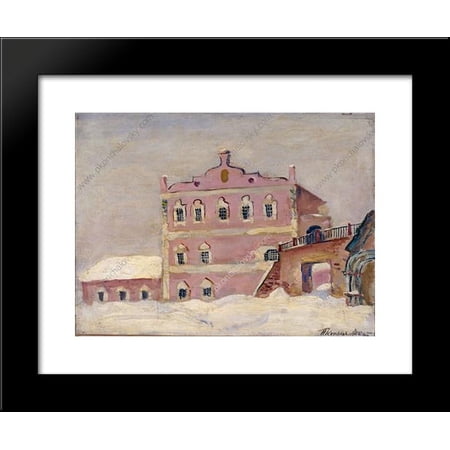 Ryazan. House of Oleg. 20x24 Framed Art Print by Pyotr Konchalovsky