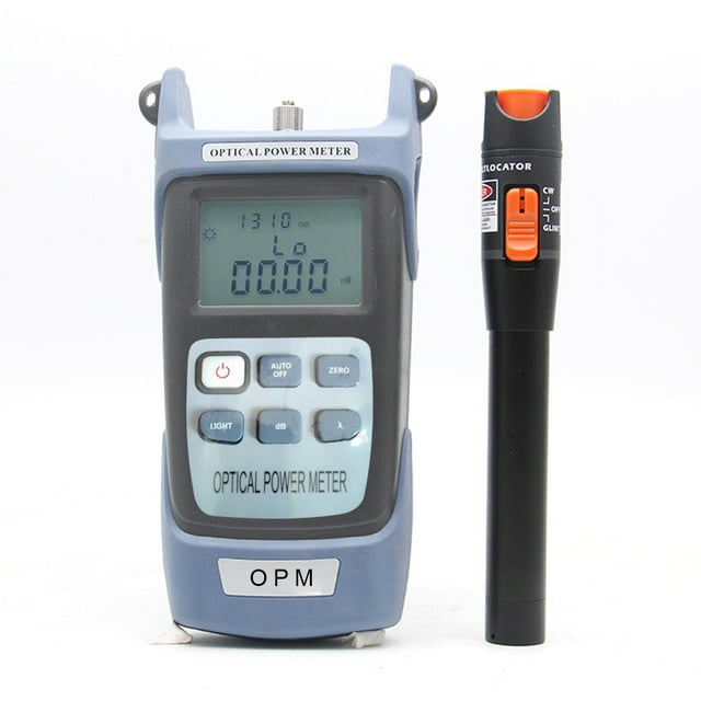 Medidor de potencia óptica de calibración automática del equipo de herramientas de fibra óptica 10MW