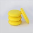 thumbnail image 4 of 12-Piece Car Waxing Polish Foam Sponge，Foam Detailing Applicator Pad (Yellow, 12 Pack), 4 of 5