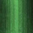 thumbnail image 1 of Ahgly Company Indoor Square Abstract Emerald Green Contemporary Area Rugs, 8' Square, 1 of 4