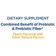 thumbnail image 6 of Equate Probiotic + Prebiotic Dietary Supplement for Adults, Peach, 30 Gummies, Compare to Olly Prebiotic + Probiotic Gummies, 6 of 10