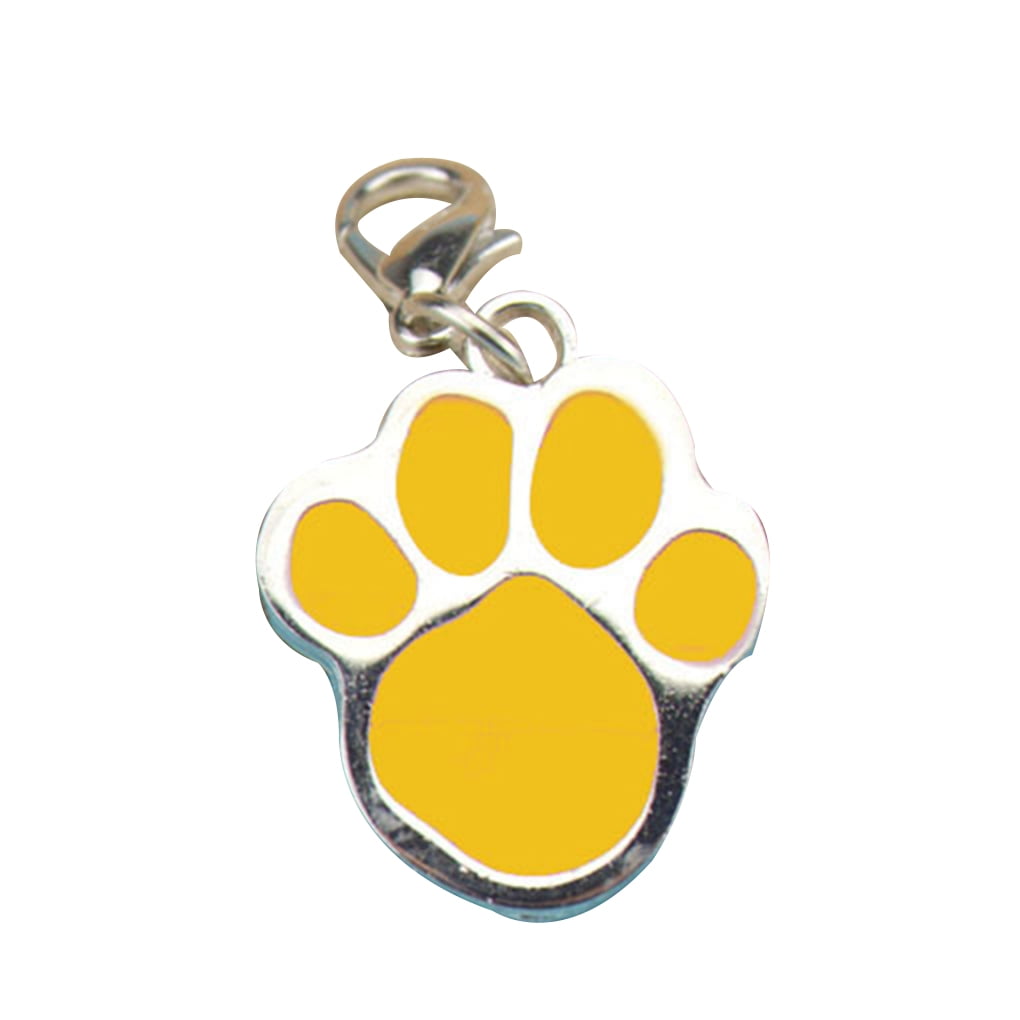 Paws Keyring Necklace Love Heart Pendants Charm Dog Tag Pet Gift Keychain Silver Paws Keyring Necklace Love Heart Pendants Charm Dog Tag Pet Gift Keychain Silver