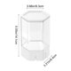 thumbnail image 3 of Caja de almacenamiento hexagonal, organizador multifuncional, diseño apilable, para baño y oficina, portalápices, almacenamiento de escritorio, almacenamiento compacto, ideal para viajes,, 3 of 8