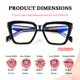 thumbnail image 3 of Gafas de bloqueo de luz azul JFXQDR RF6219 para mujer, 3 of 6