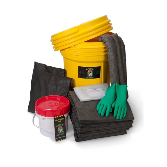 AABACO BATTERY ACID SPILL KIT IN BUCKET 20 GALLON