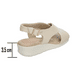thumbnail image 3 of Sandalias Modare Mujer Cremita Plataforma 3.5cm beige 22.5, 3 of 10