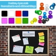 thumbnail image 3 of 32 Colourful Transparent Strong Magnetic Studs Small - 8 Colours, 3 of 7